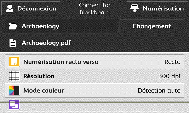 Connect pour Blackboard capture d'écran Connect pour Blackboard capture d'écran