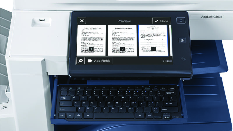 Écran scanner application DocuSign Écran scanner application DocuSign