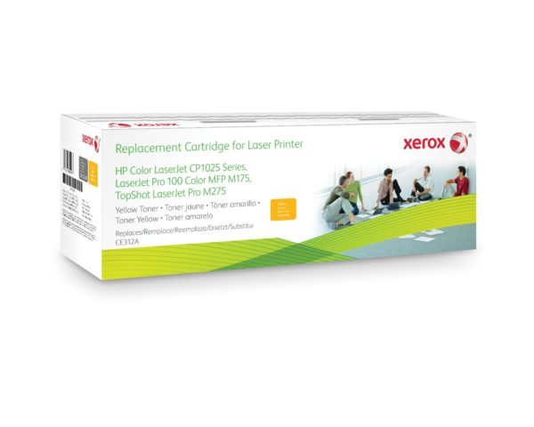 Xerox CE312A Toner Yellow pour HP