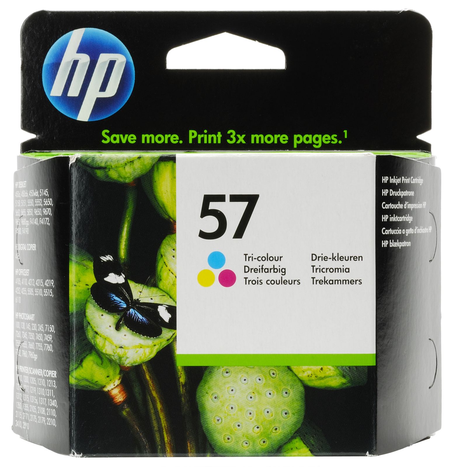 HP C6657AE Cartouche d'encre 3 couleurs