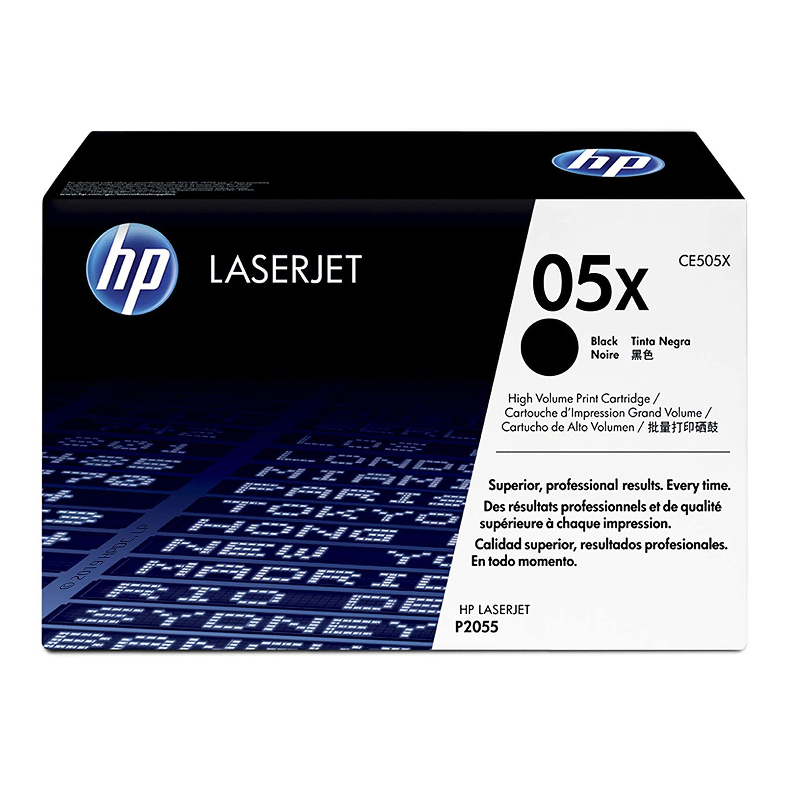 HP CE505X Toner black