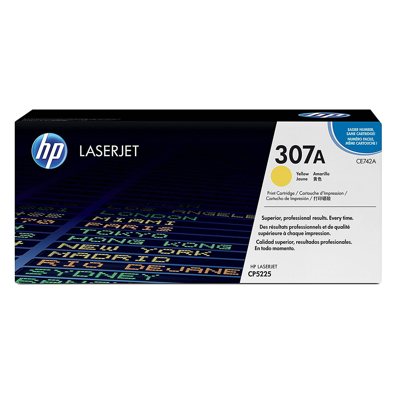 HP CE742A Toner yellow