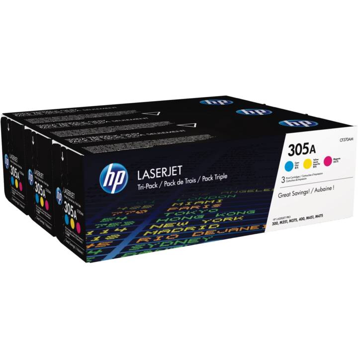 HP CF370AM Toner Tri-Pack