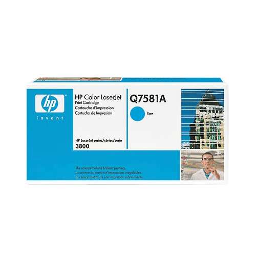 HP Q7581A Toner cyan