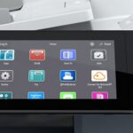 Interface d'affichage de l'imprimante couleur multifonctions Xerox® VersaLink® C415